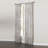 Alecsis 100% Polyester Semi-Sheer Fern Patterned Curtain Panel with Rod Pocket Top-1776215432-1776215438