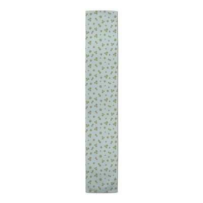 Floral Cotton Blend Table Runner
