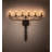 Almonte Steel Candle Wall Light