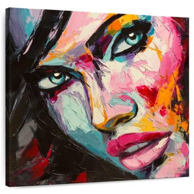 Leisha, belle femme abstraite