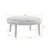Full-Grain Genuine Italian Leather Ottoman-466259476