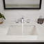 BauLoop Widespread Bathroom Faucet with Drain Assembly