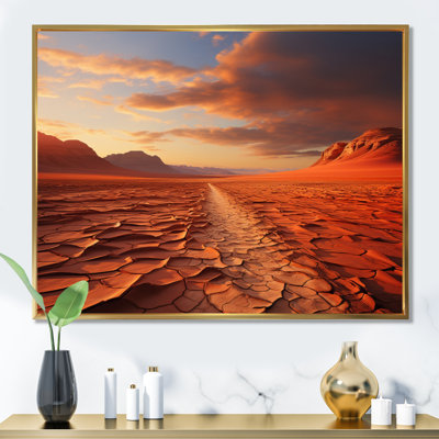 " Scenic Landscape Desert Mirage II "
