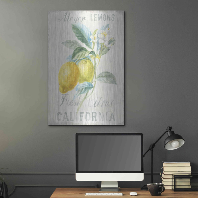 «Floursack Lemon II» par Danhui Nai, H 36 po x l 24 po