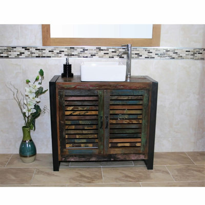 Hatfield 900mm Single Bathroom Vanity with Vessel Ceramic Basin