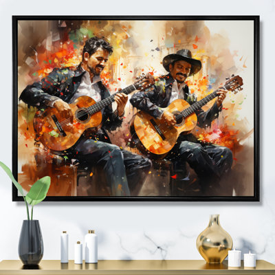 «Mexico Mariachi Melody Musical I», reproduction d'art sur toile