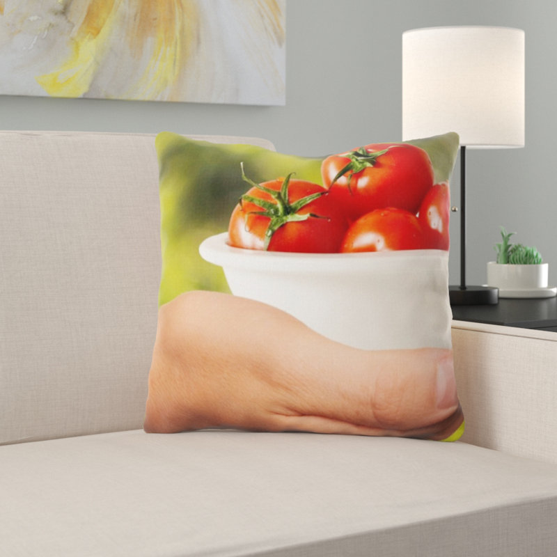 Coussin en tomates