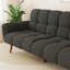 Futon canapé convertible en lin NECWOEM-383885895
