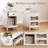 Flip Top End Table with Charging Station USB Ports Outlets and Drawer-1081956972