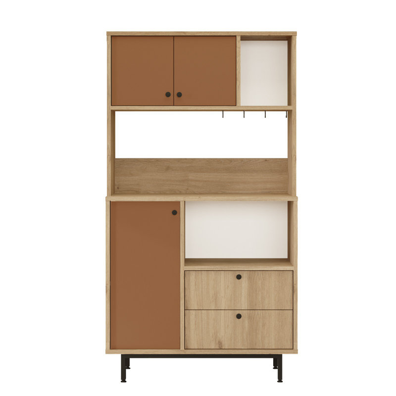 Armoire polyvalente Colesen, Brun / Beige