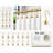 METAL SHOWER HOOKS Rust Resistant Shower Curtain Hook-15735259