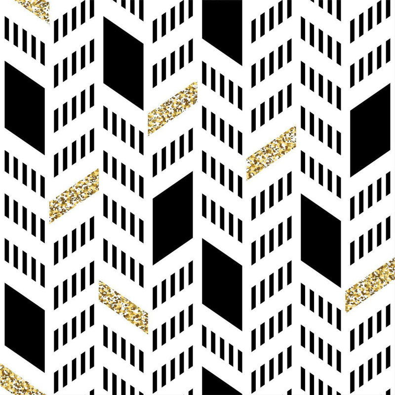 Rouleau de papier peint Chevron, L 126 po x l 24 po