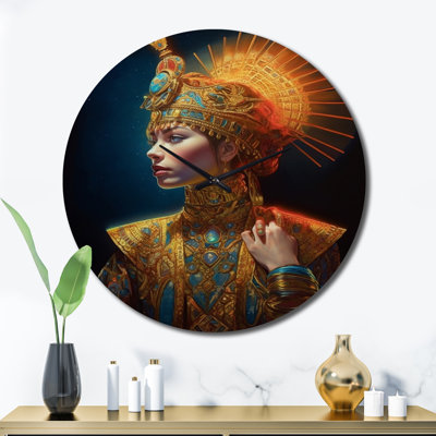 Charyn Metal Wall Clock