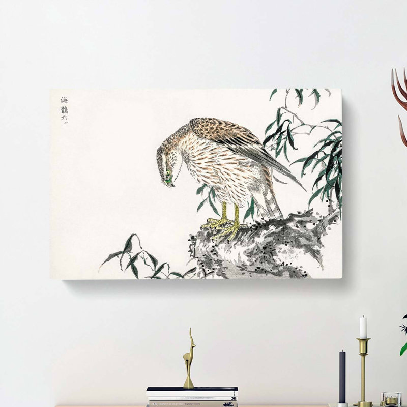 Osprey by Numata Kashu - Wrapped Canvas Print, 40cm H x 60cm W x 3cm D