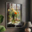 Reproduction encadrée FLORAL Series DCCXCII - bois massif-1595668298