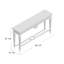 Vanucci Eclectics 60.5'' W Console Table