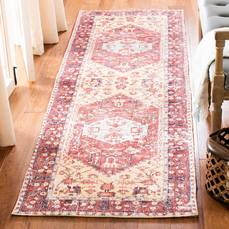 Fields Hand Loomed Performance Oriental Rug, Runner 2'3" x 8'