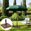 Base de parasol en béton robuste