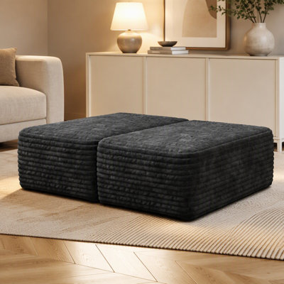 Ottoman, Pouf, Foot Stool, Upholstered Ottoman, Rectangle Ottoman