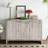 Accent Cabinet Farmhouse Style 3 Door Wooden Cabinet Sideboard Buffet Server Cabinet Storage Cabinet