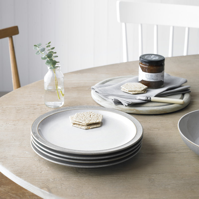 Petite assiette Elements, gris