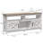 Stellan 59" Rectangular Farm House TV Stand with 2 Cabinets for TVs up to 65" For Living Room