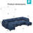 Soneson Ivery 143'' Wide Linen Large U Shaped Storage Sectional Modular Couch Variable Living room Sofa Bed Tufted Cushion Sleeper-322270051