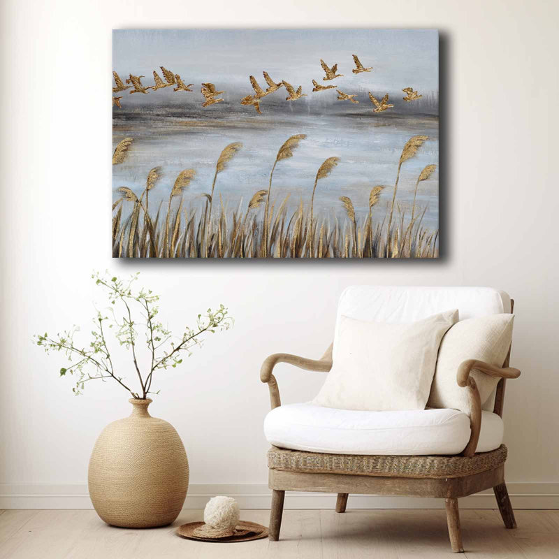 Peinture décorative sur toile