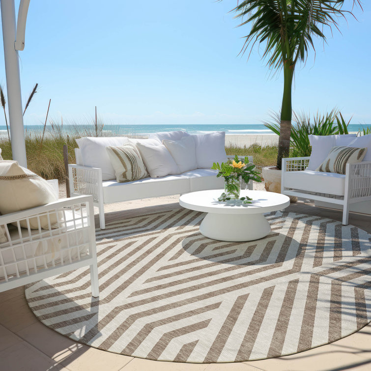 Altair Washable Geometric Indoor / Outdoor Rug