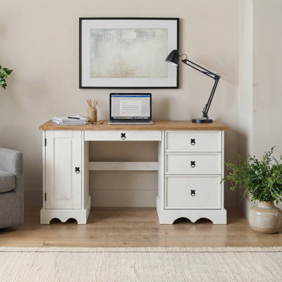 Solid Wood Computer Desk
