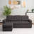 Mara Upholstered Sectional Sofa with Pull-Out Bed & Storage Chaise