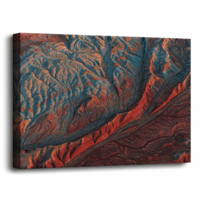 «Crimson Canyon», reproduction d'art sur toile tendue