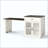 Extendable Kitchen Island With Slide Out Table And Storage Racks For 2-6 Person,Kitchen Island With Tempered Glass Doors Dining Table,Power Outlet,Bar,Prep Station