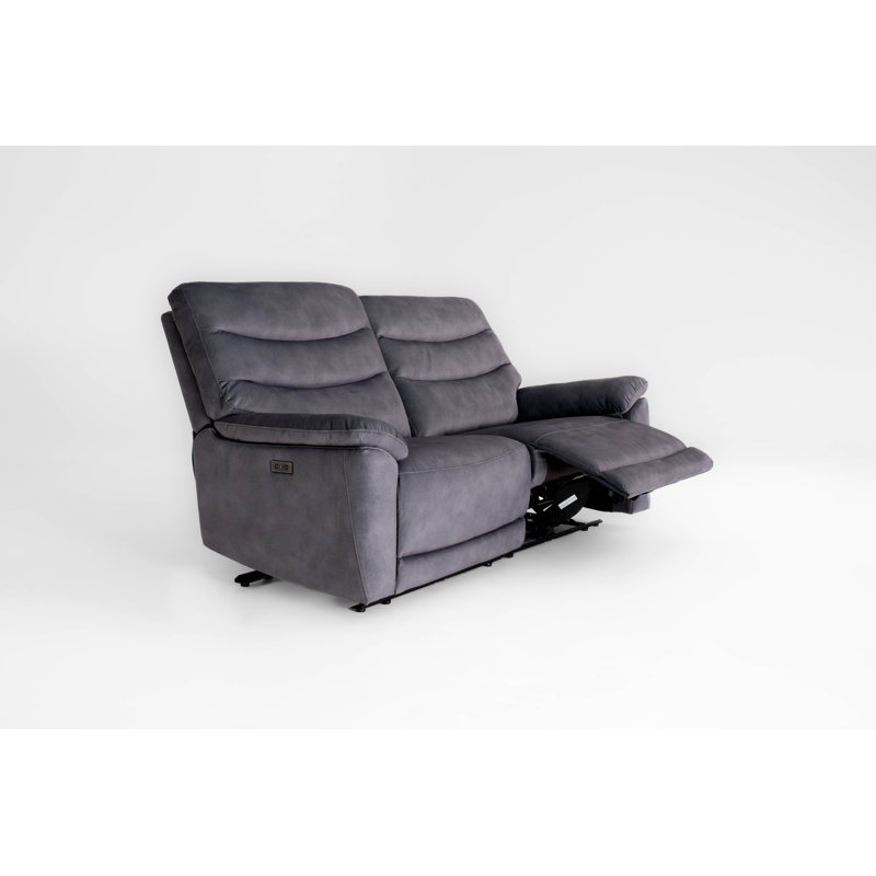 2 Seater Fabric Electric Reclining Sofa