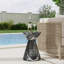 Fern Round 15'' Outdoor Side Table