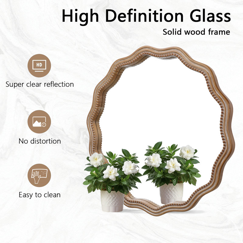 Miroir d'appoint mural pour salle de bain