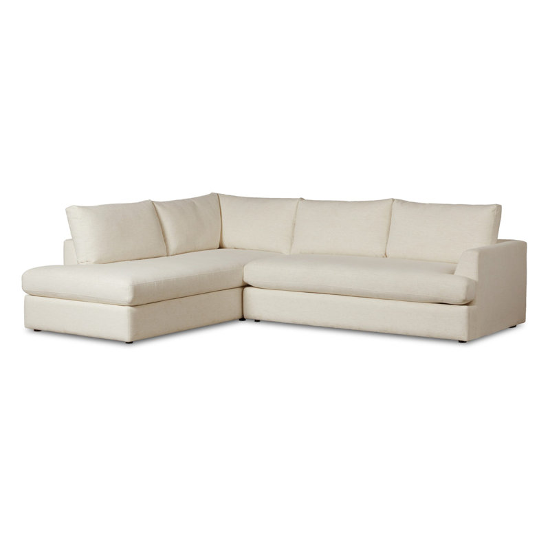 Lucien modulaire 2 pièces Lucien Nomad Snow, Orienté vers la gauche