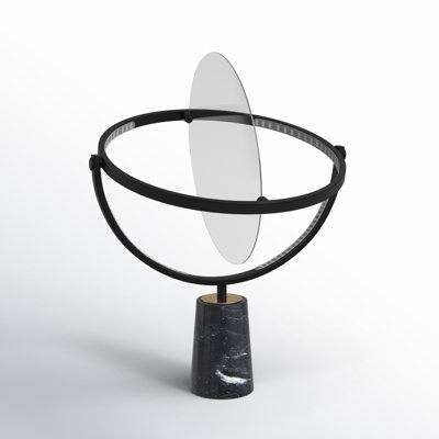 Lampe de table noire 24,75 "Catalena