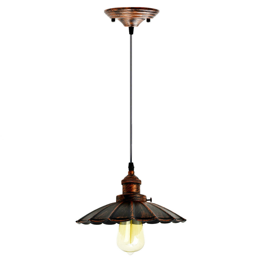 Northcrest 1 - Light Rustic Red Single Pendant