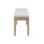 Banc rembourré en bois massif Ginnie-500583001