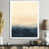 White Picture Framed