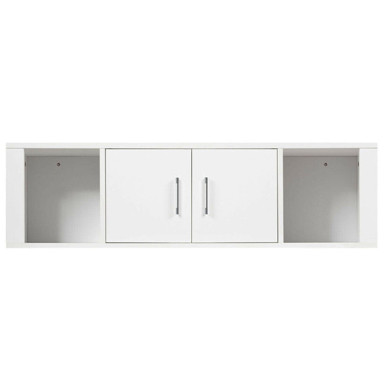 Armoire de salle de bain murale Yonathan, Blanc