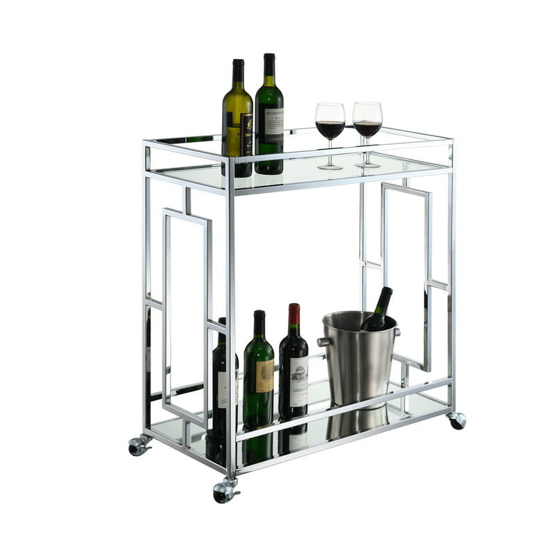 Terrones Town 2 Tier Bar Cart