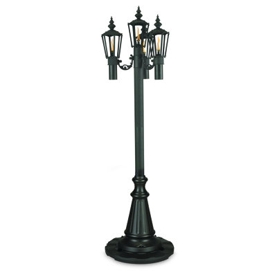 Lampadaire d'extérieur 85 po 4 lumières Islander