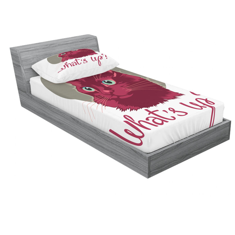 Microfiber Sheet Set, Twin XL Sheet Set with Fitted Sheet