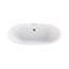 Baignoire de trempage autoportante en fibre de verre 67 po x 28 po Labrusca-1499274115