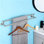 Double barre à serviettes 32 pouces, porte-serviettes en acier inoxydable SUS304, porte-serviettes mural avec finition en chrome poli robuste pour la salle de bain et la cuisine