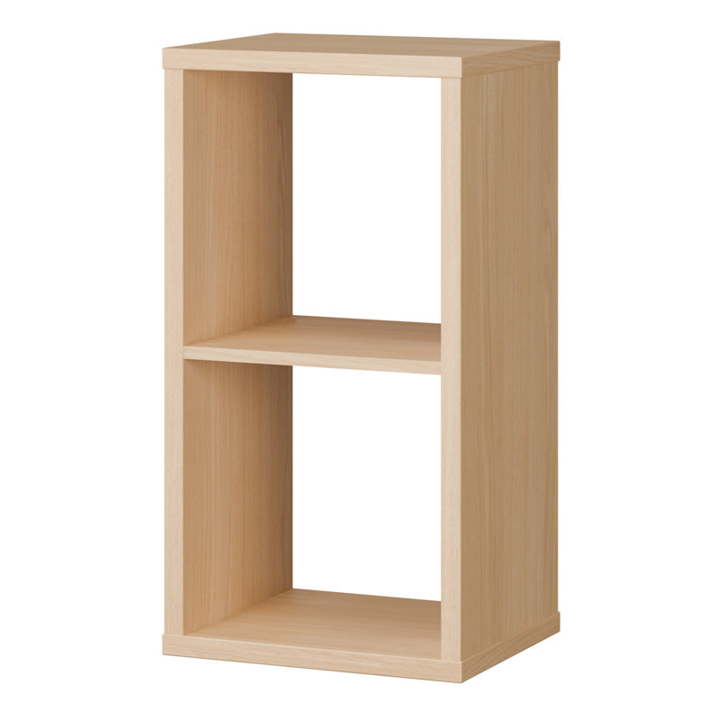 Mauro Cube Bookcase, Brown, (1 Shelf) 72.8cm.H x 72.8cm.W x 72.8cm.D