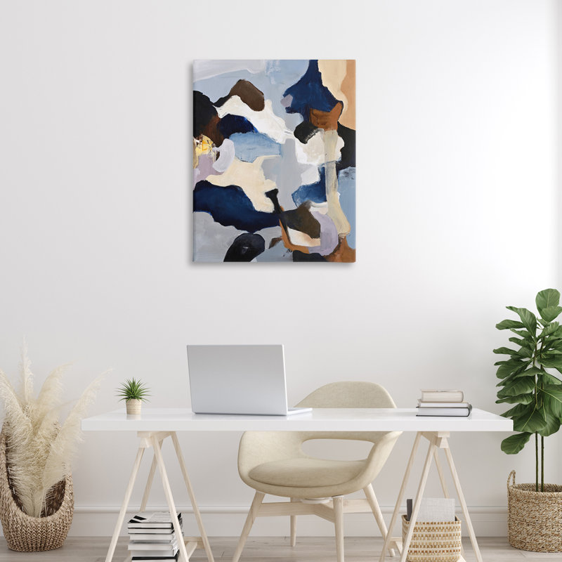 «Cool Tones Composition», conception par Design Fabrikken, H 40 po x l 30 po