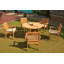 Benito Outdoor 3 - Piece Teak Bistro Set-1521282070